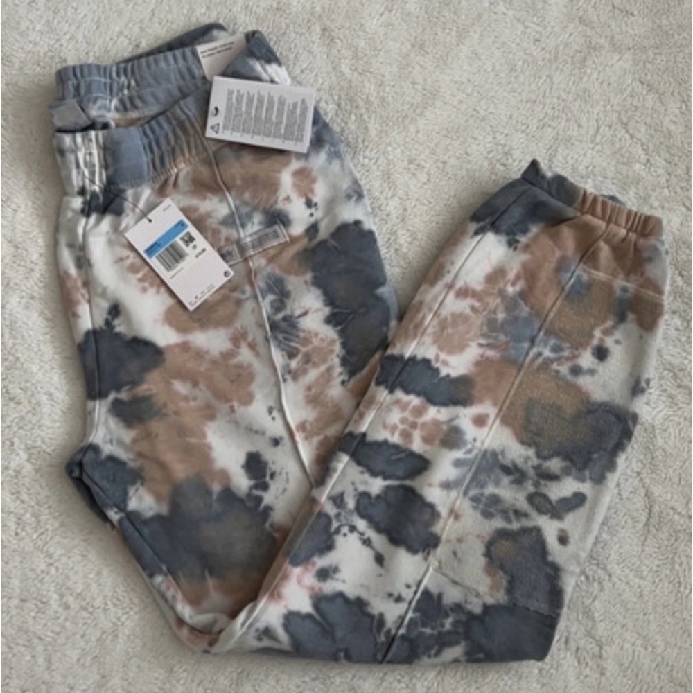 (NWT) Nike Loose Fit Tie Dye Cuffed Sweatpants in Slate Blue, Medium - Picture 3 of 16